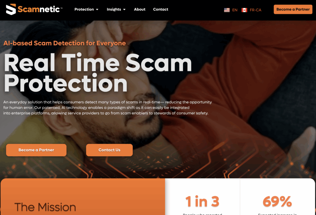 Scamnetic Raises $13 Million to Combat AI-Powered Scams in Real Time